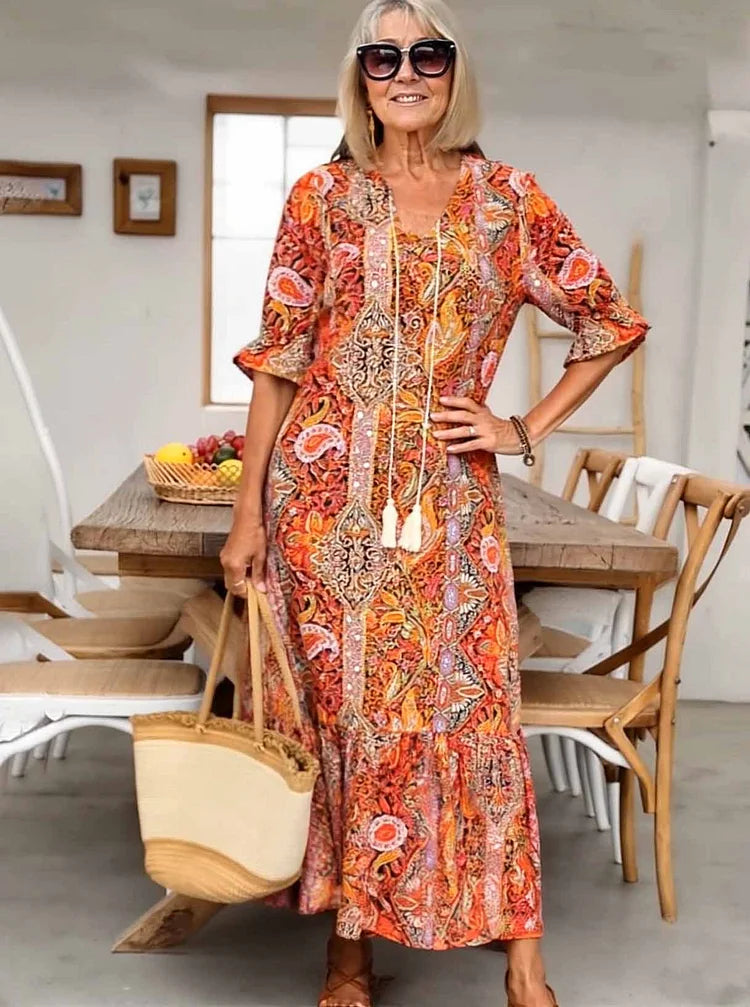 LB | KAREN ���� BOHO DREAM MAXI DRESS
