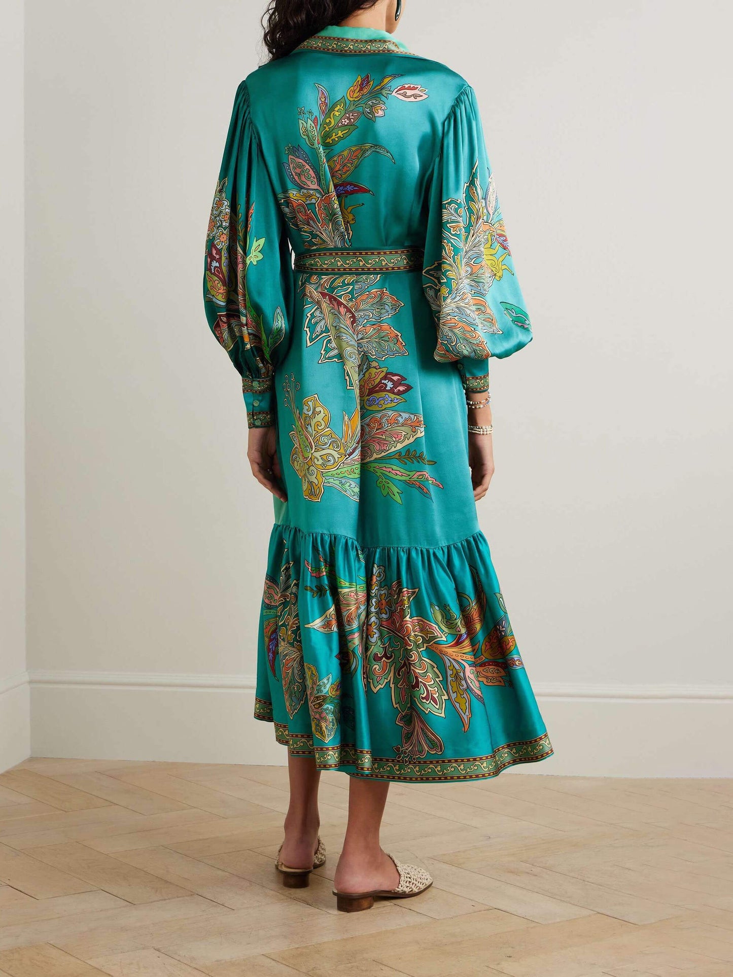LB | Sukienka midi Enchanted Oasis