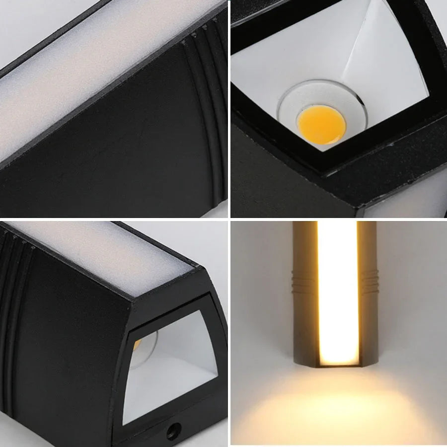 NightBeam - lampa ścienna LED do zastosowań zewnętrznych