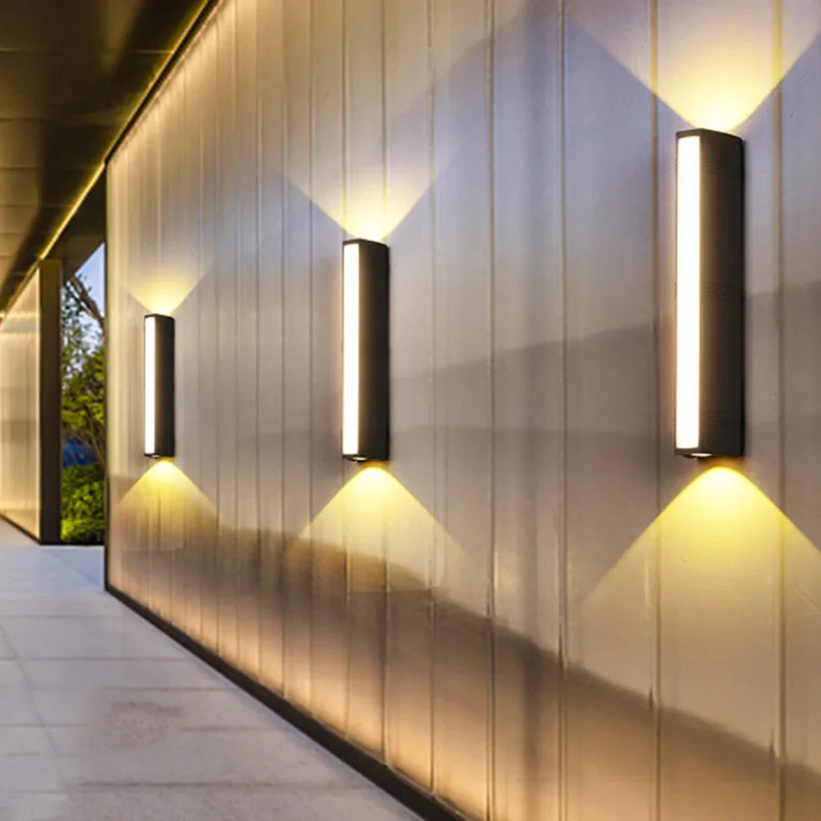 NightBeam - lampa ścienna LED do zastosowań zewnętrznych