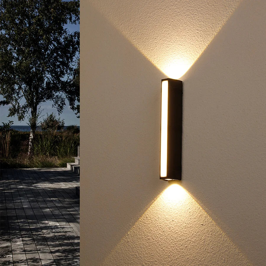 NightBeam - lampa ścienna LED do zastosowań zewnętrznych