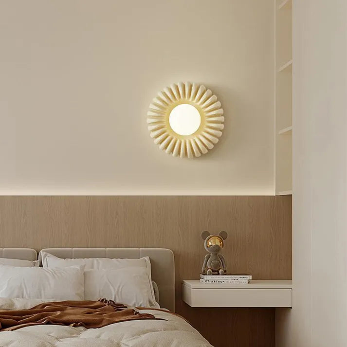 ResinGlow | Lampa ścienna do sypialni