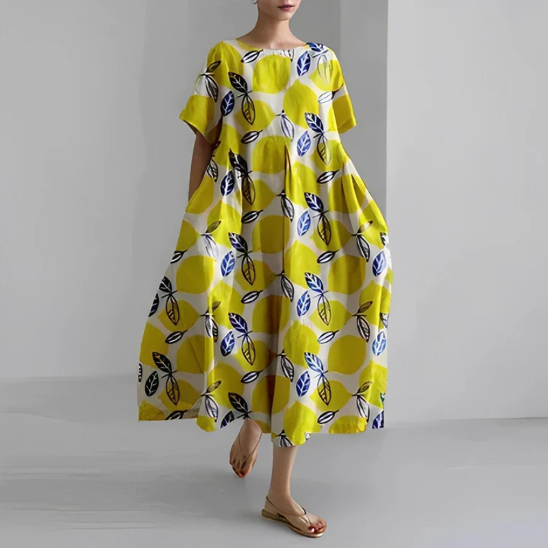 LB | Boho sukienka midi dla kobiet | Midi
