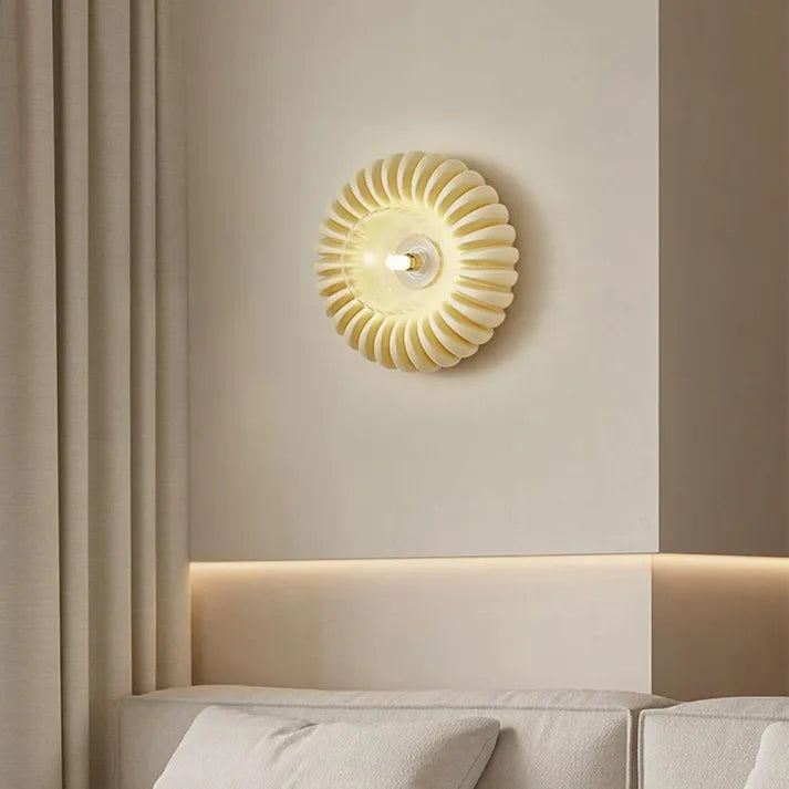 ResinGlow | Lampa ścienna do sypialni