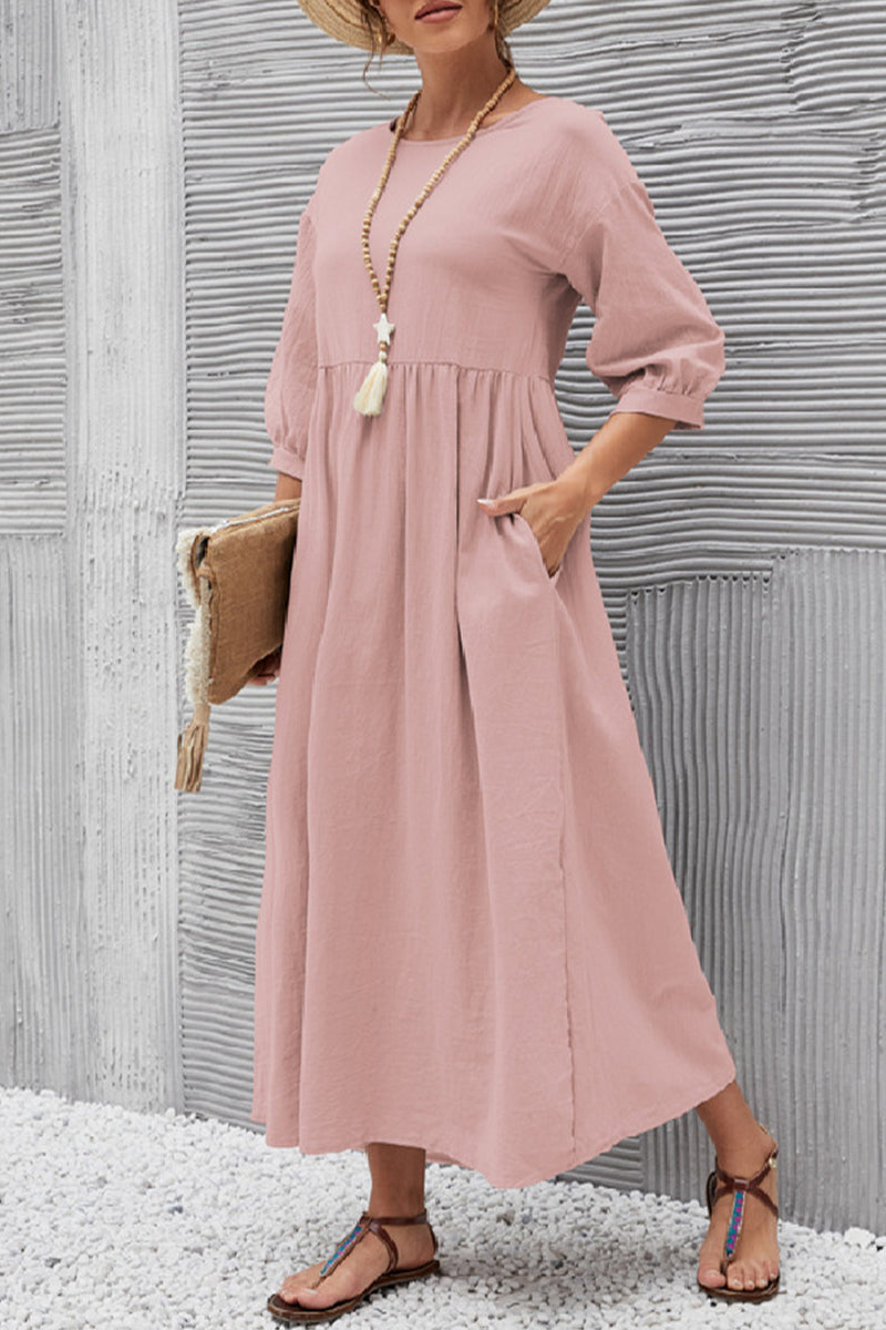 LB | Casualowa sukienka maxi