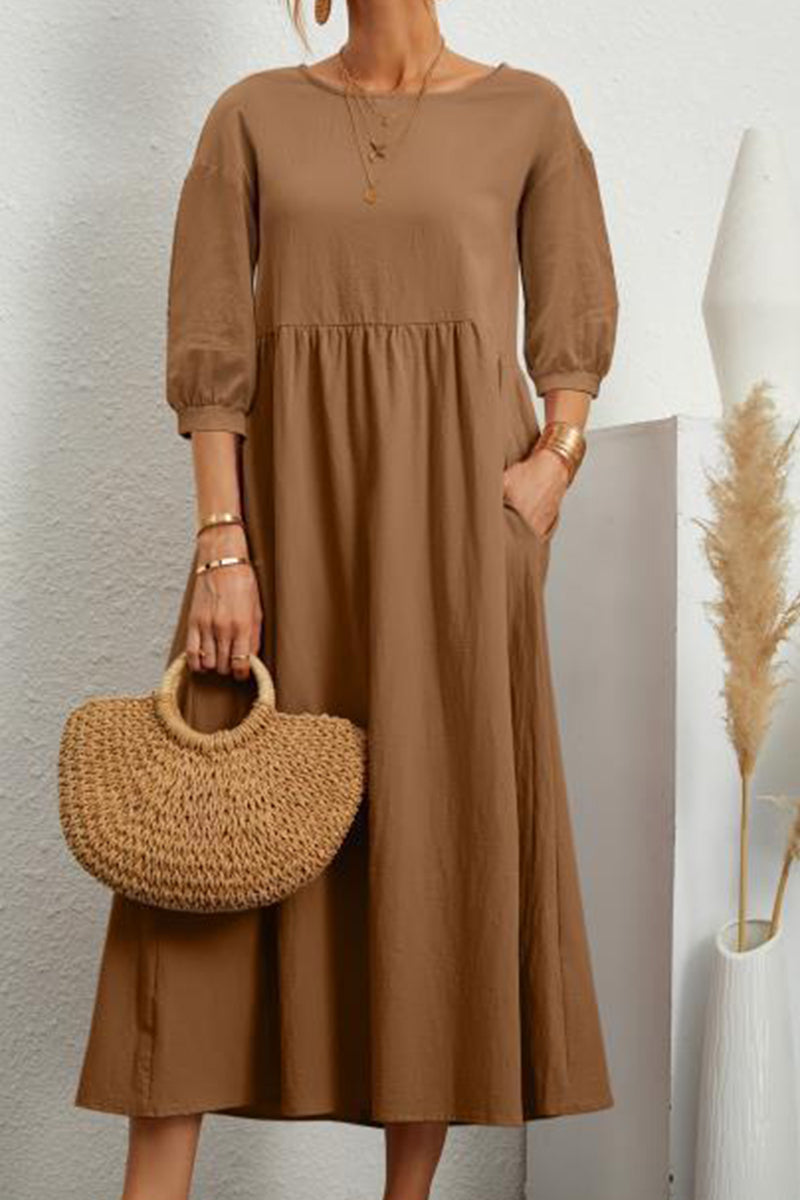LB | Casualowa sukienka maxi