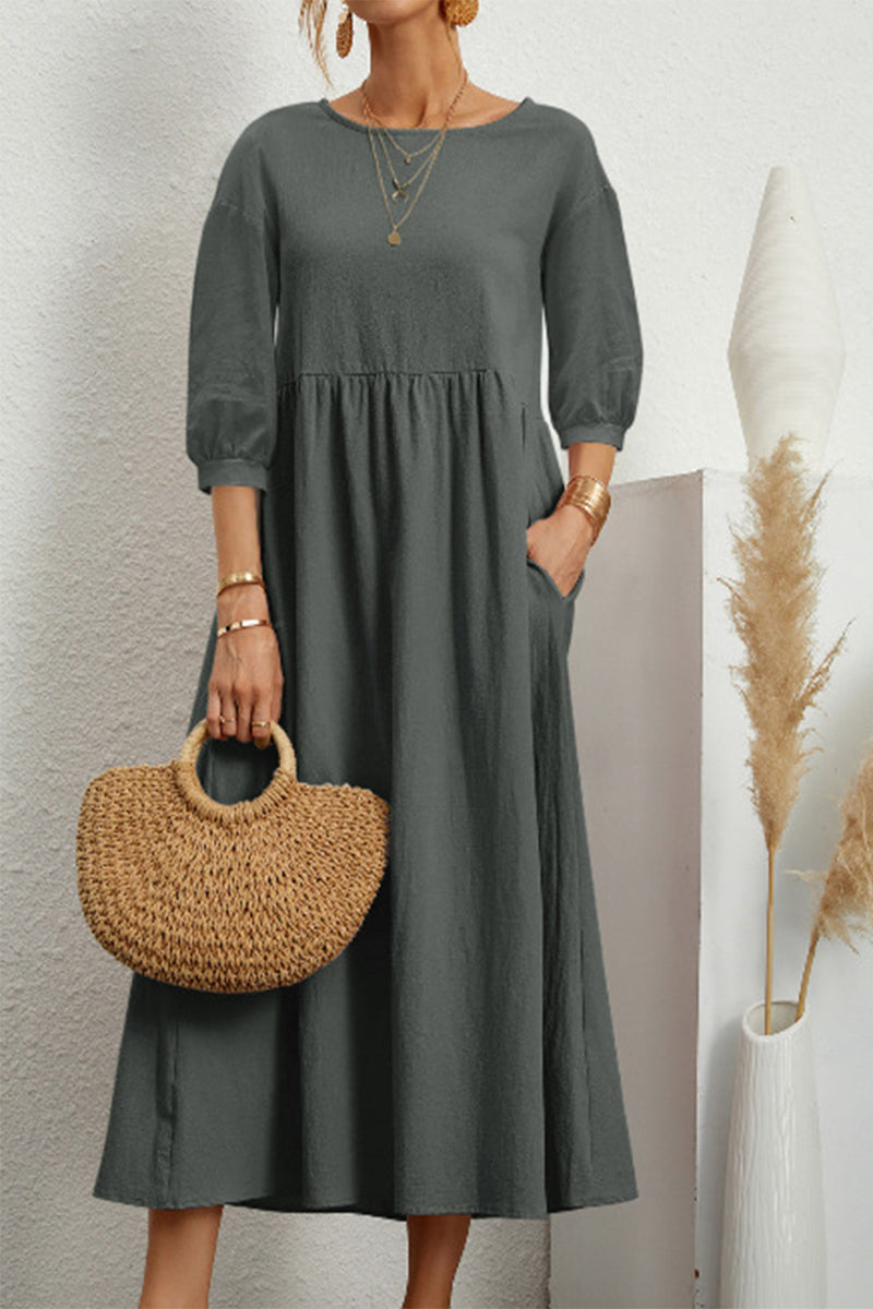 LB | Casualowa sukienka maxi