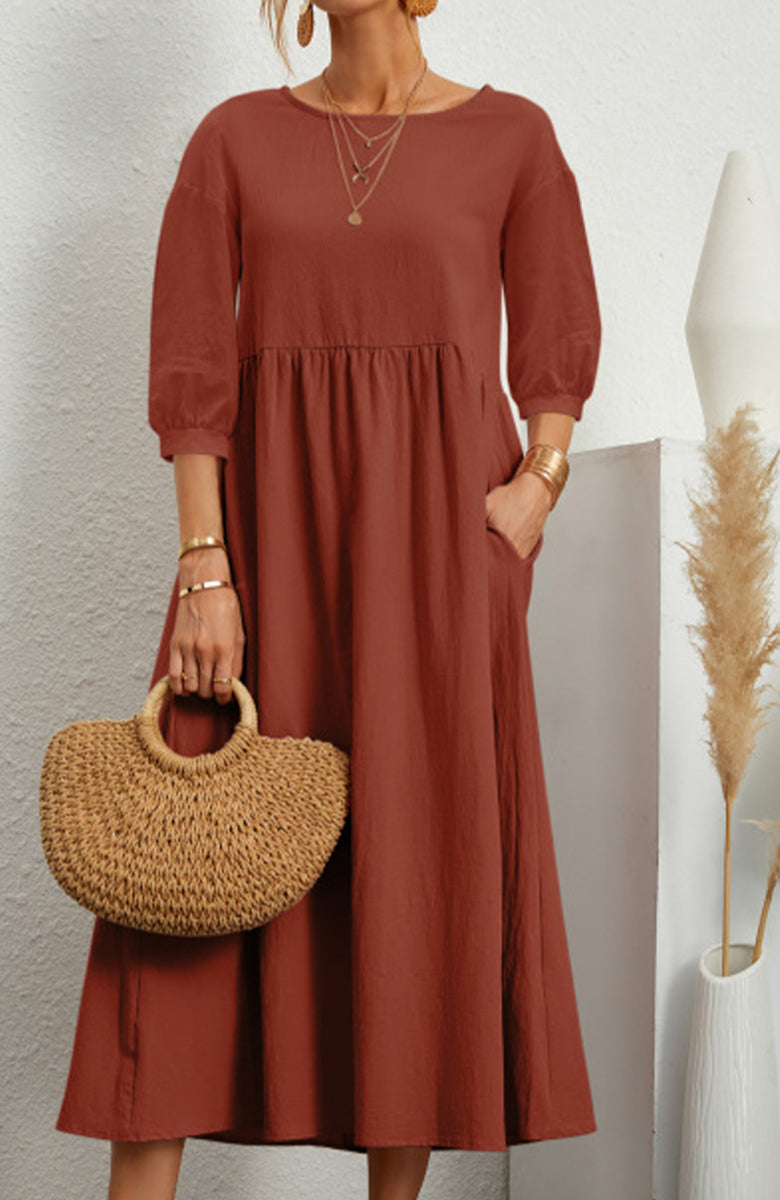 LB | Casualowa sukienka maxi