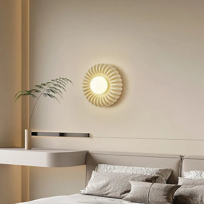ResinGlow | Lampa ścienna do sypialni