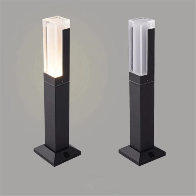 ElementalAlu - Nowoczesna lampa ogrodowa wykonana z aluminium