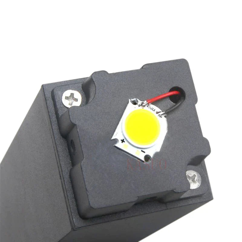 ElementalAlu - Nowoczesna lampa ogrodowa wykonana z aluminium