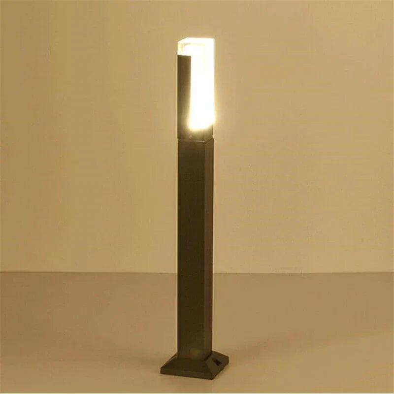 ElementalAlu - Nowoczesna lampa ogrodowa wykonana z aluminium