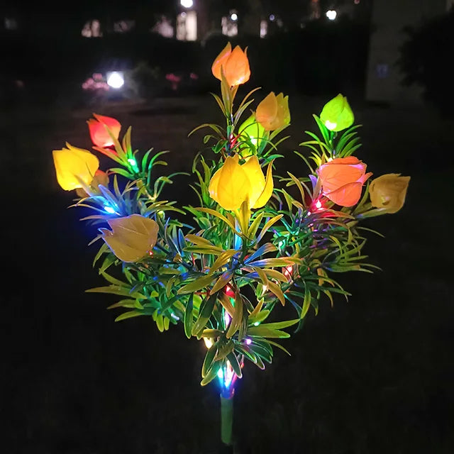 GardeniaGlow - słoneczne lampy do ogrodów