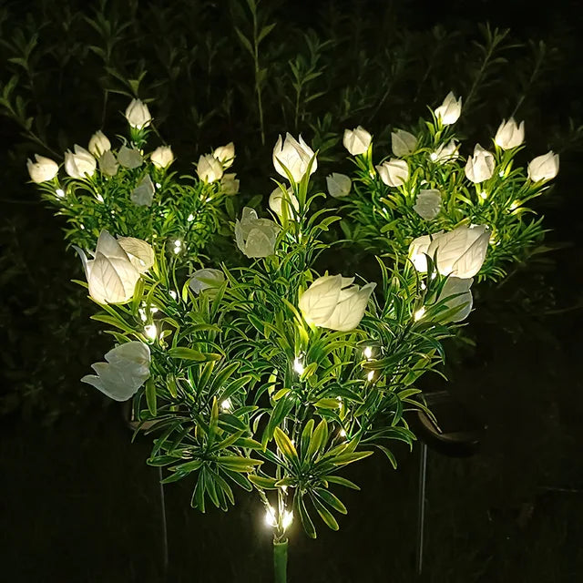 GardeniaGlow - słoneczne lampy do ogrodów