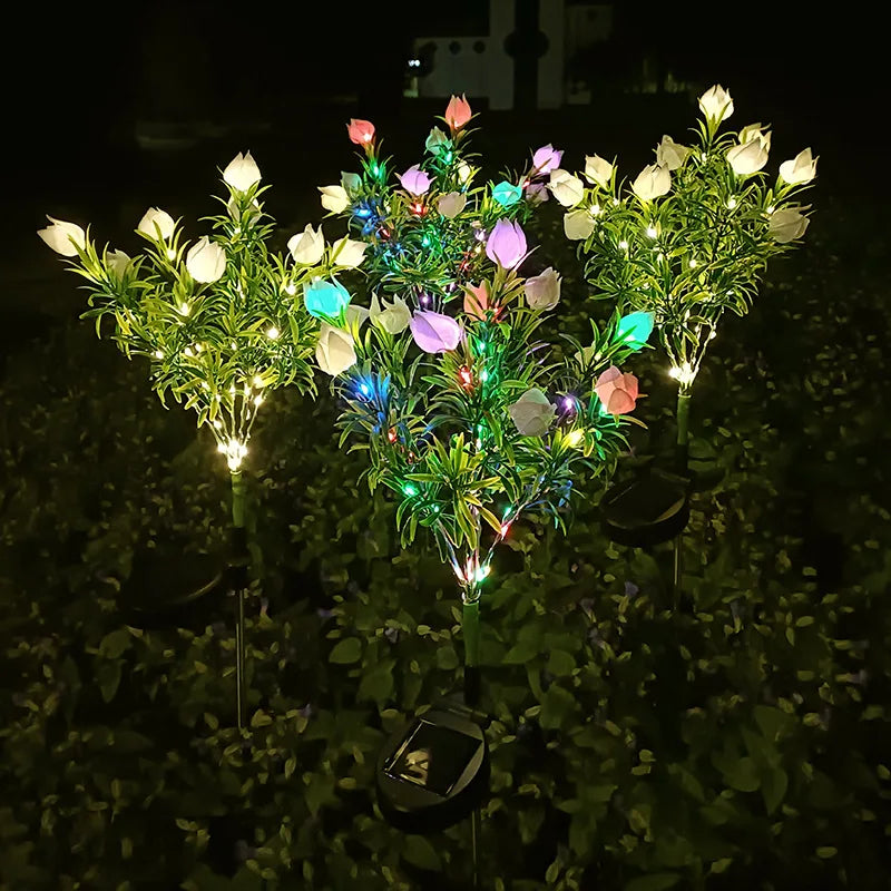 GardeniaGlow - słoneczne lampy do ogrodów