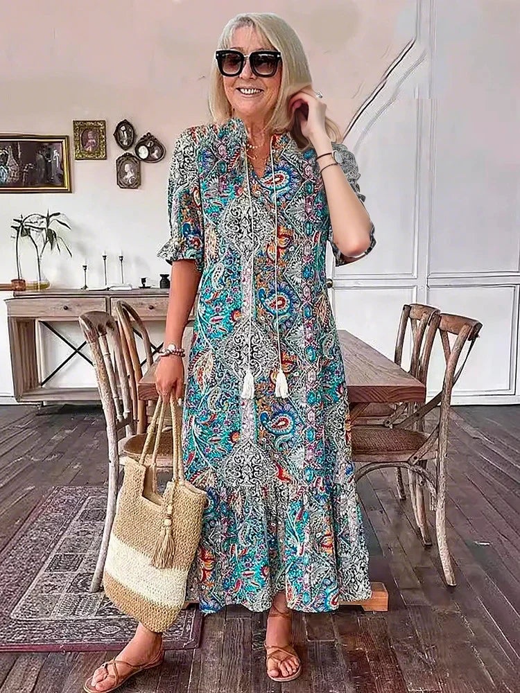 LB | Graceful Getaway Maxi Dress