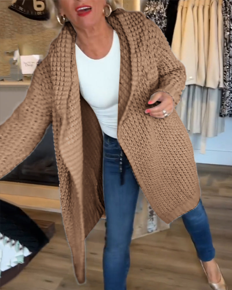 LB | Nowoczesny i modny kardigan zimowy