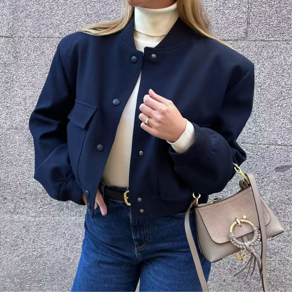 LB | Szyta na miarę i elegancka kurtka zimowa
