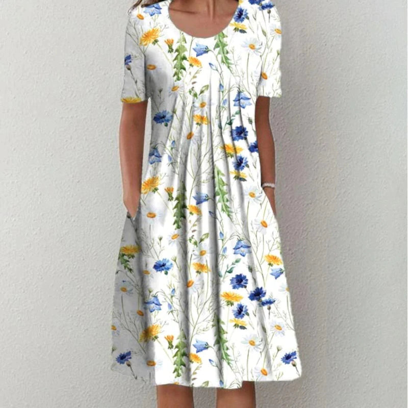 LB | Sukienka midi Summer Garden