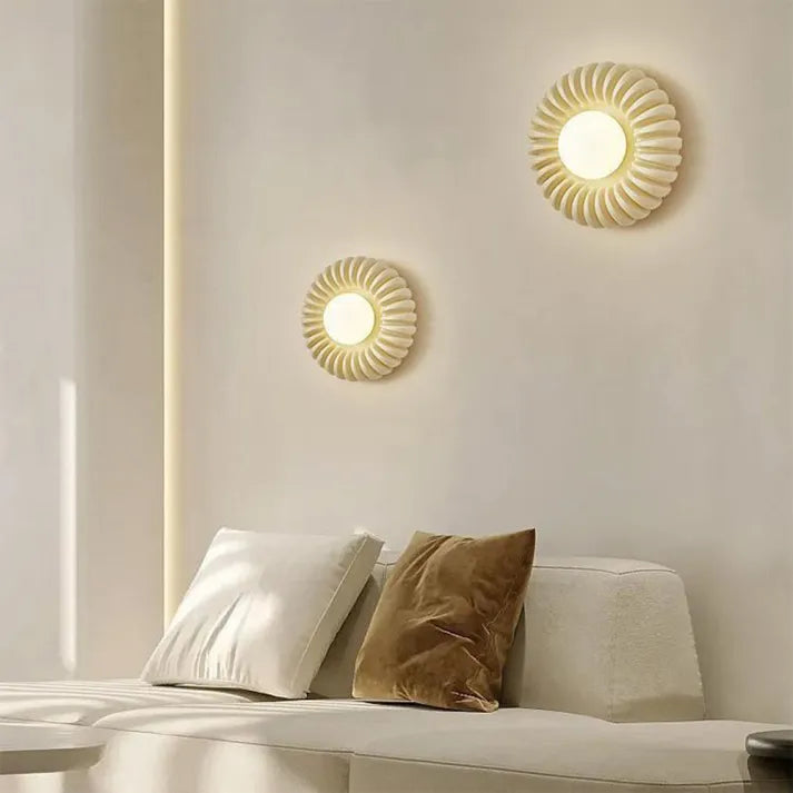 ResinGlow | Lampa ścienna do sypialni
