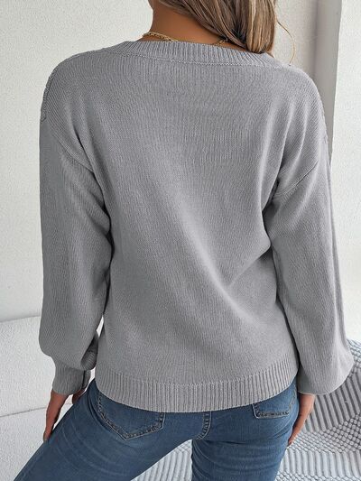 LB | Luźny i stylowy sweter