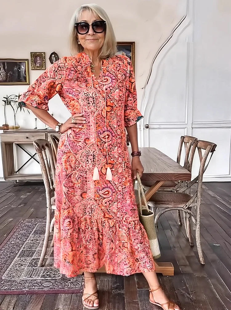 LB | KAREN ���� BOHO DREAM MAXI DRESS