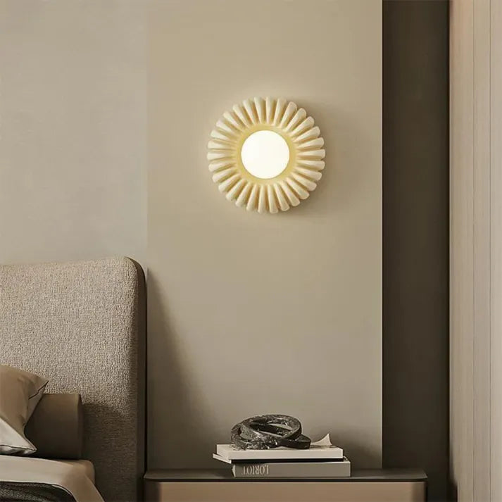 ResinGlow | Lampa ścienna do sypialni