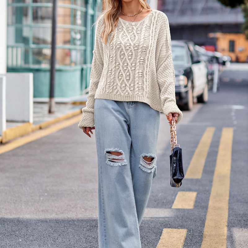 LB | Ponadczasowo elegancki sweter