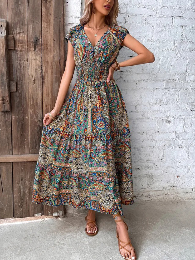 LB | Stylowa casualowa sukienka midi