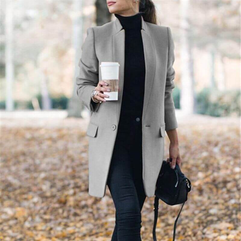 LB | Elegancka i swobodna kurtka zimowa
