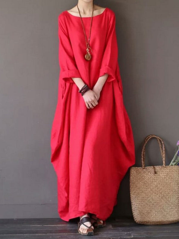 LB | Southern Lantern Style Maxi Dress