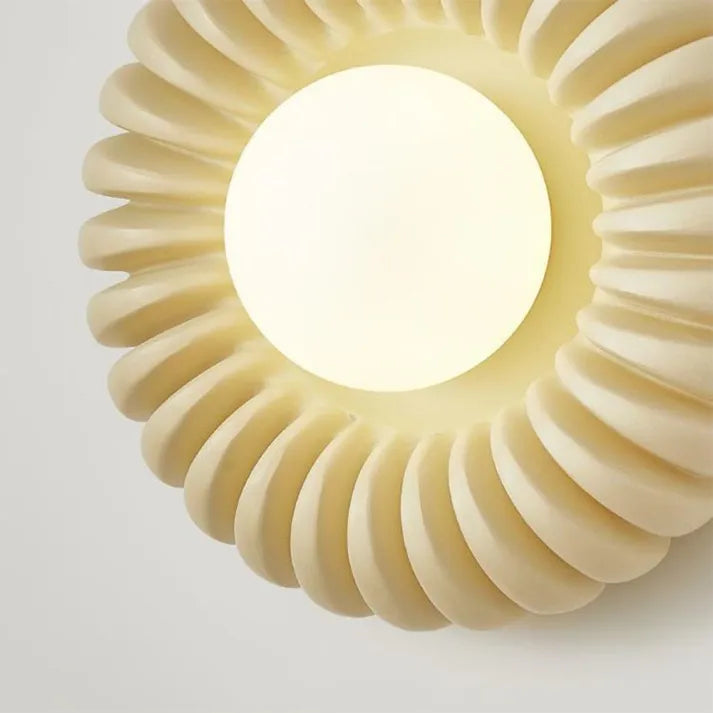 ResinGlow | Lampa ścienna do sypialni