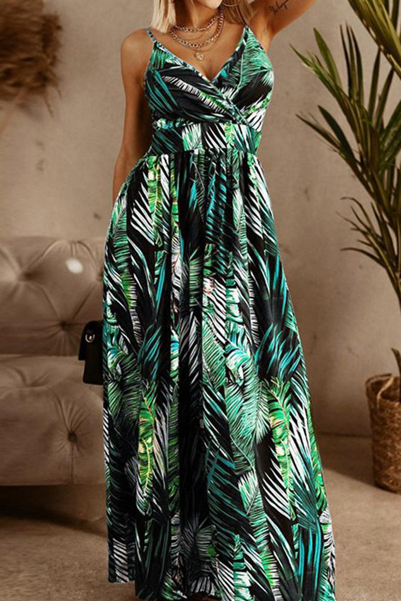 LB | Bohemian Beach Maxi Dress