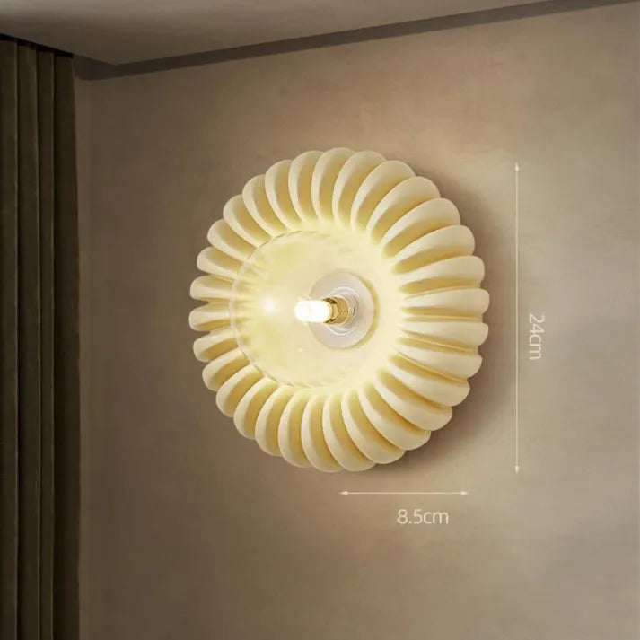 ResinGlow | Lampa ścienna do sypialni