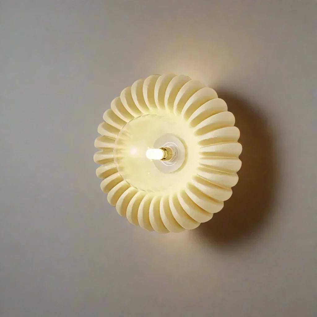 ResinGlow | Lampa ścienna do sypialni