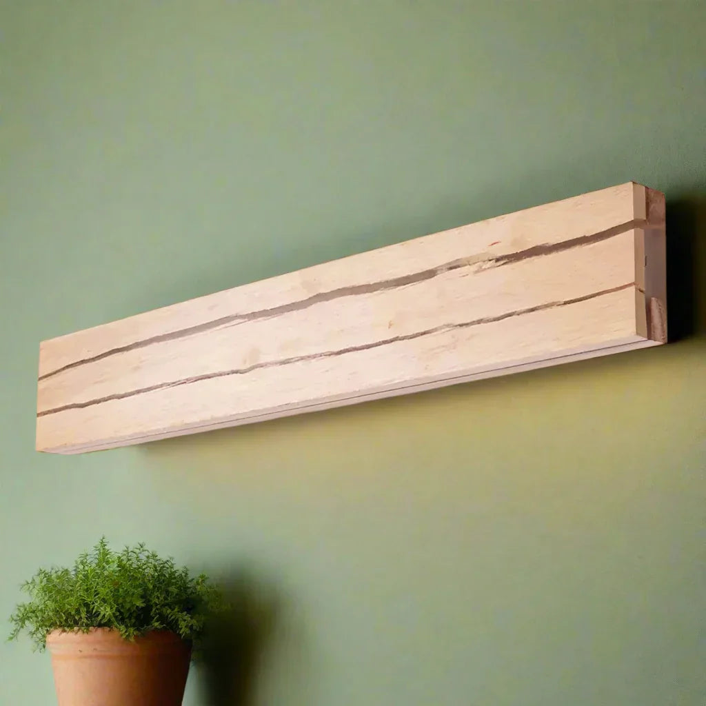 WoodCrack | Lampa ścienna zapewniająca naturalną elegancję
