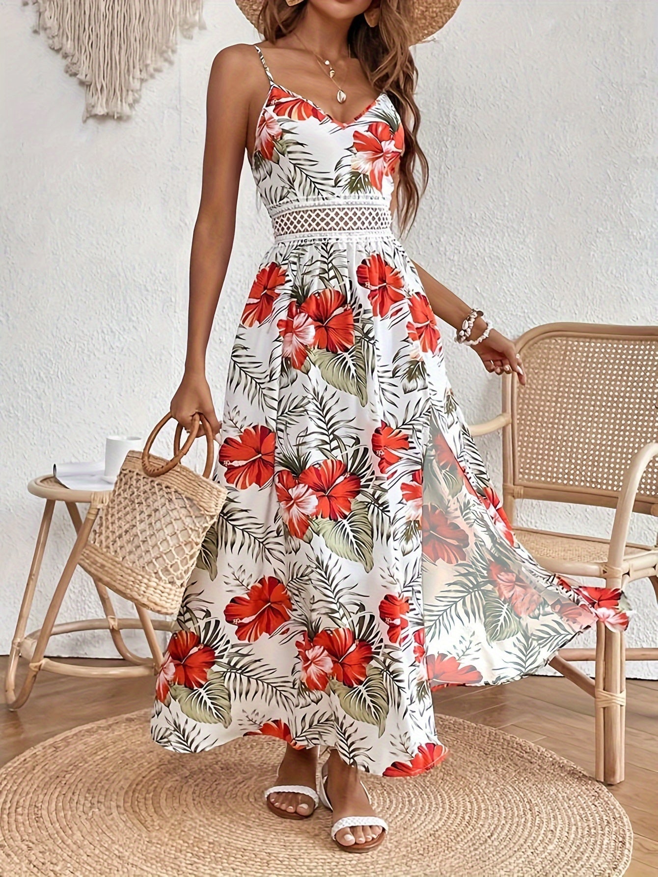 LB | Sukienka maxi Tropical Glow