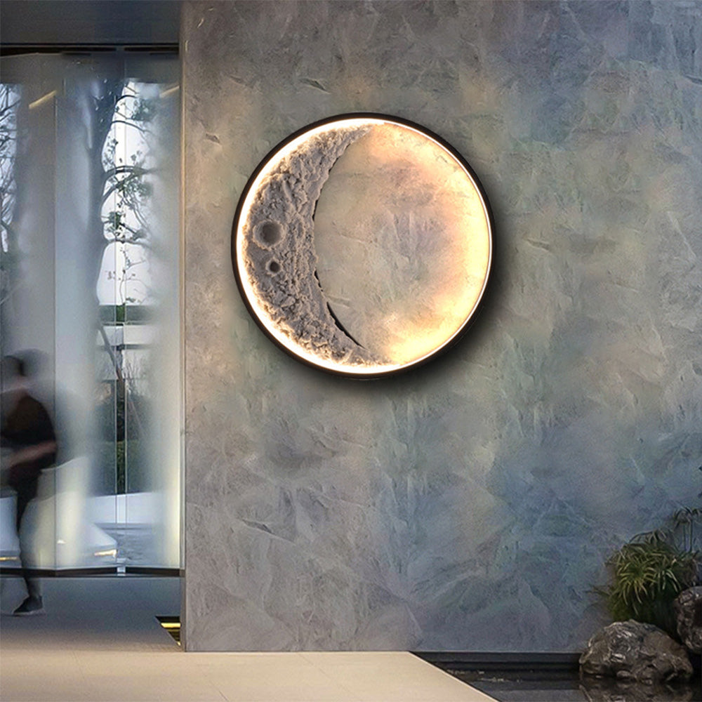 LunarGlow | Lampa ścienna zapewniająca niebiańską elegancję
