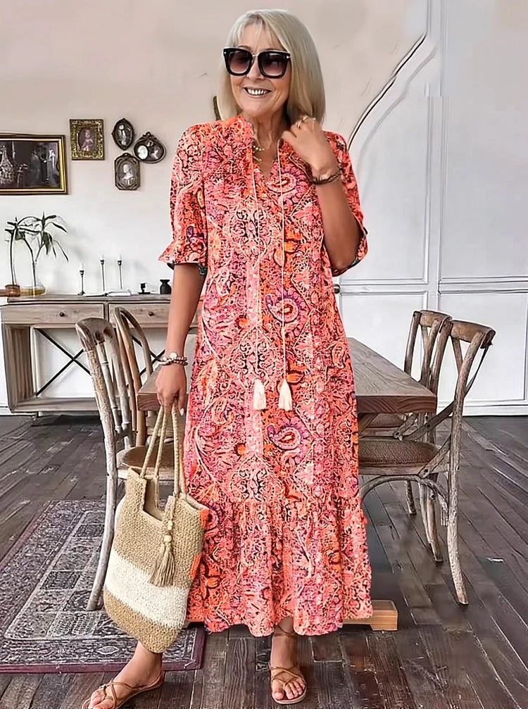 LB | KAREN ���� BOHO DREAM MAXI DRESS