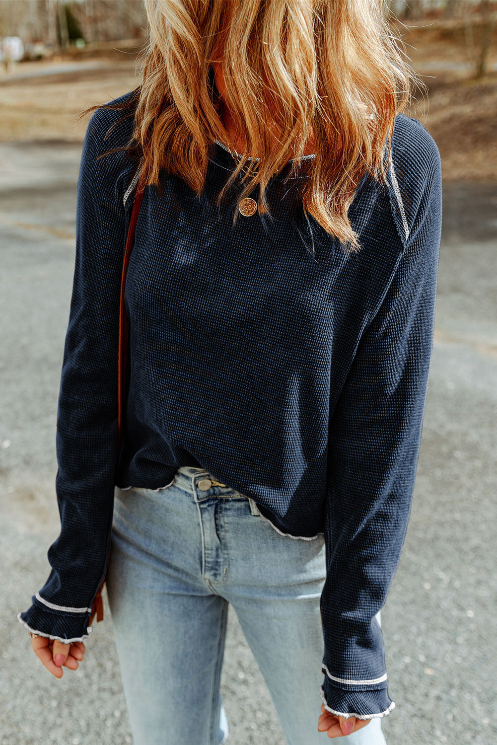 AS | Luźny i stylowy top zimowy