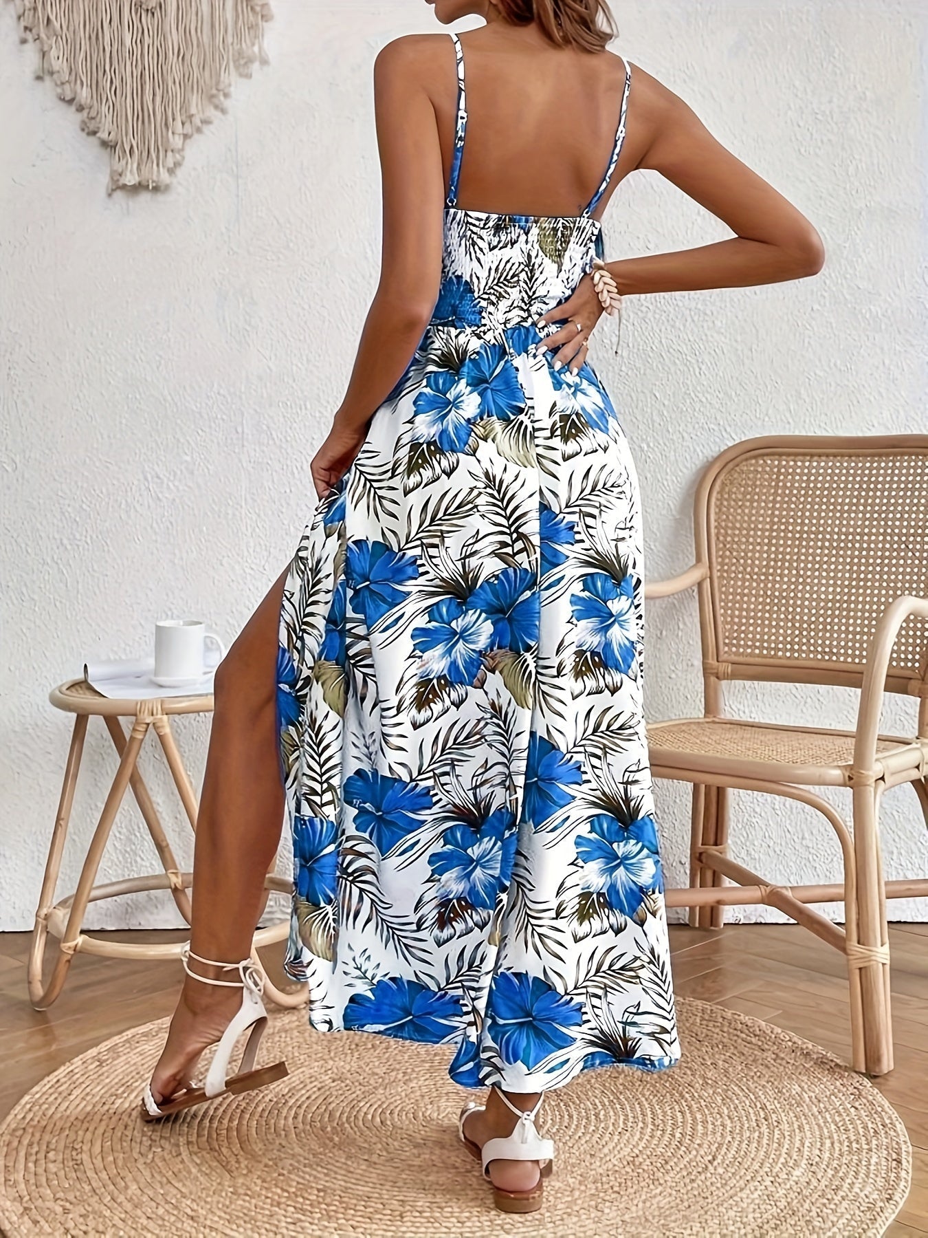 LB | Sukienka maxi Tropical Glow
