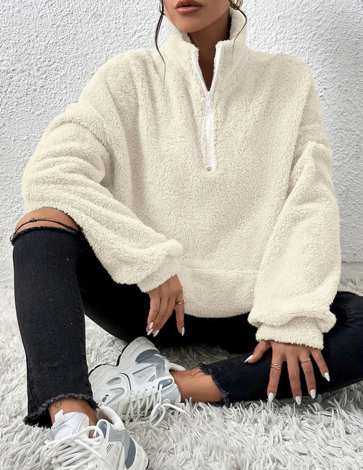 LB | Nowoczesny i modny sweter zimowy
