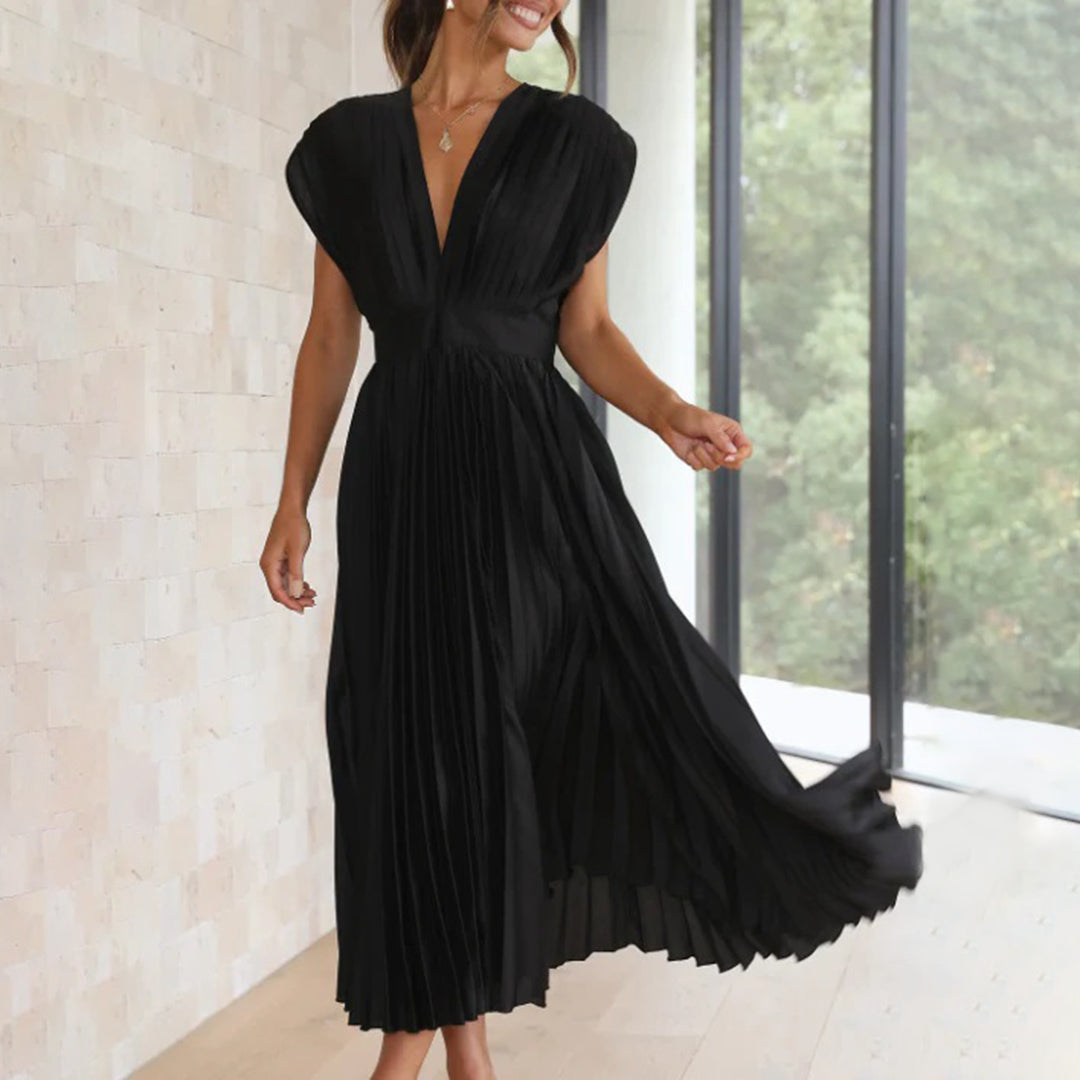 LB | Elegancka letnia sukienka maxi