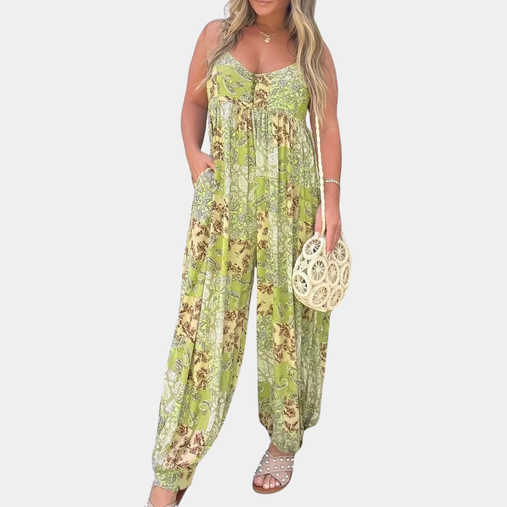 LB | Letni kombinezon damski w stylu boho