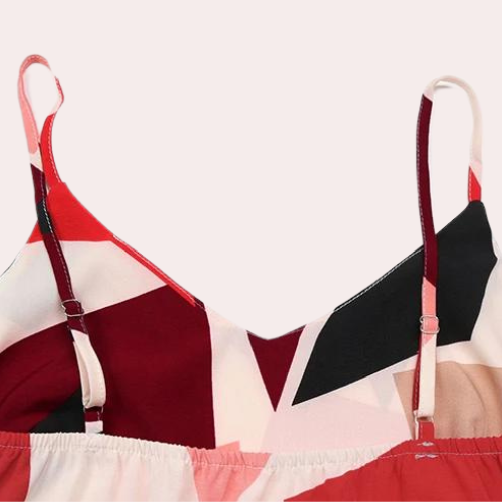 LB | Elegancka letnia sukienka midi
