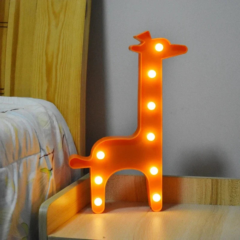 SafariLumina - zwierzęca lampa stołowa