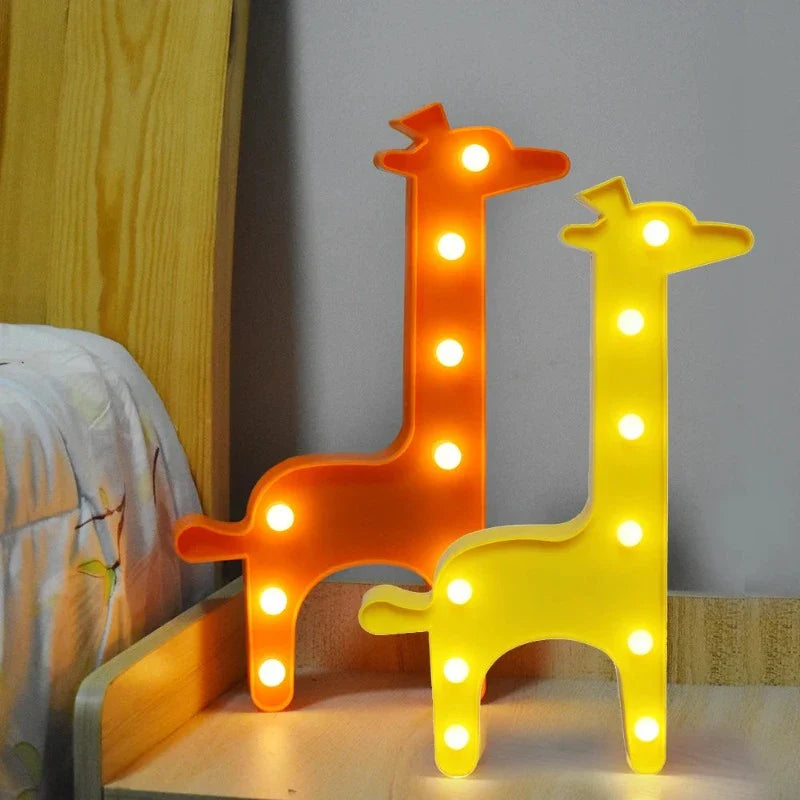 SafariLumina - zwierzęca lampa stołowa