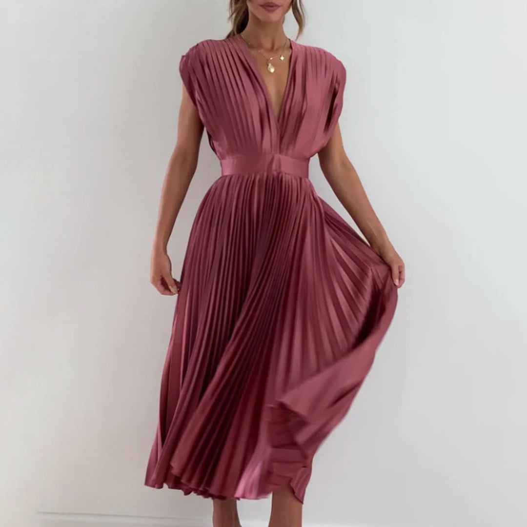 LB | Elegancka letnia sukienka maxi