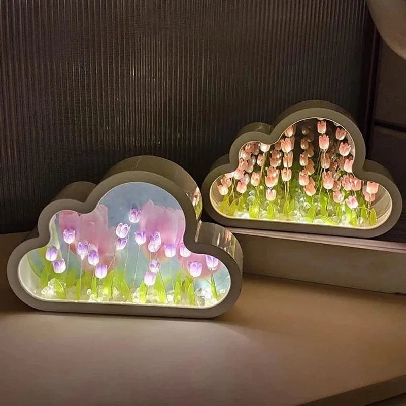 Trendsetter - Lampki nocne Cloud tulipan