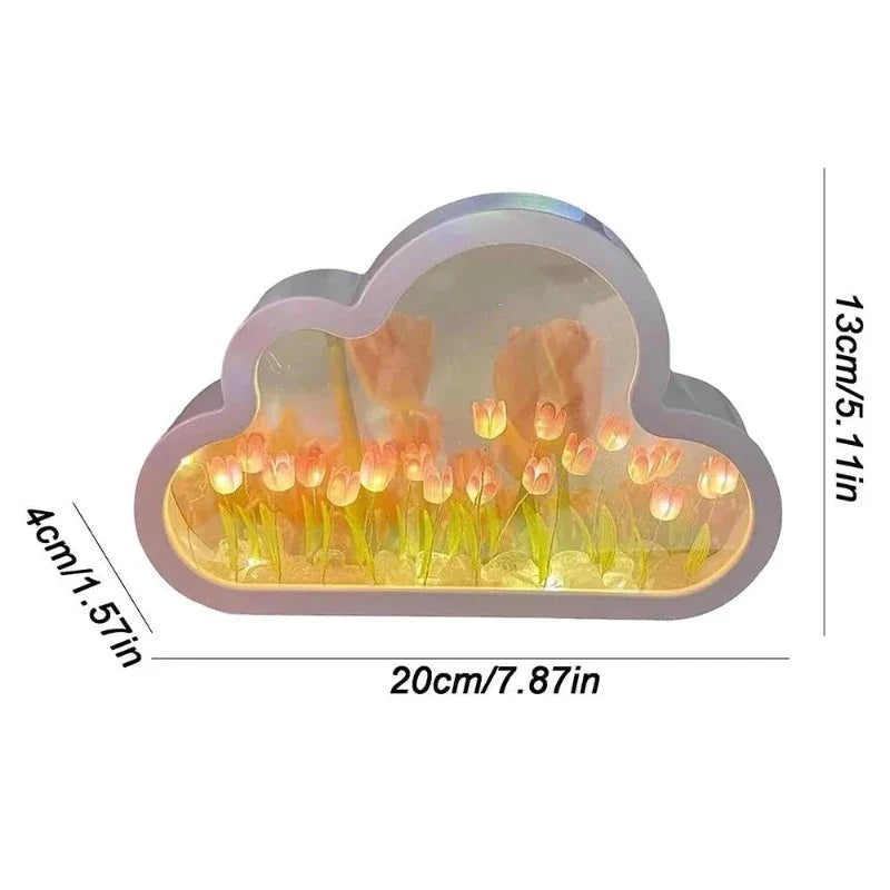 Trendsetter - Lampki nocne Cloud tulipan